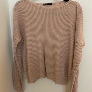 Soft pink sweater from Brandy Melville